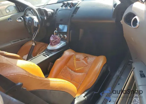 2006 Nissan 350Z Base z USA, uszkodzony, nr VIN JN1AZ34D06M300179